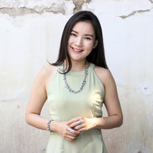 Load image into Gallery viewer, Thai Karen Hill Tribe Silver Flower Earrings - Origami Rose | NOVICA