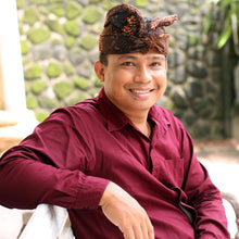 Load image into Gallery viewer, Abstract Geometric 18k Gold-Plated Brass Dangle Earrings - Double Abstract | NOVICA