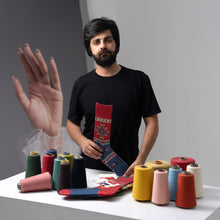 Load image into Gallery viewer, Cotton Blend Socks Adorned with Traditional Armenian Designs - Lori's Energy | NOVICA