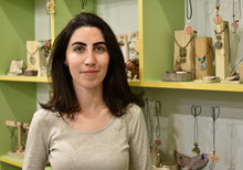 Load image into Gallery viewer, Handcrafted Whimsical Square Ceramic Vase with Plate - Square Faces | NOVICA