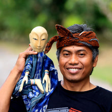 Load image into Gallery viewer, Hand Carved Wood Decorated Jewelry Box from Indonesia - Bhoma Treasure | NOVICA