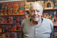 Load image into Gallery viewer, Christmas Motif Wood Sculpture - Santa's Big Day | NOVICA