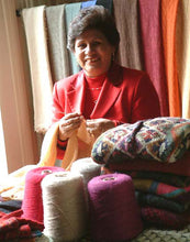 Load image into Gallery viewer, Baby Alpaca Blend Kimono Cardigan Sweater from Peru - Rurichinchay Heights | NOVICA