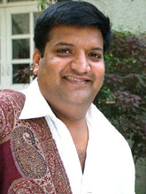 Load image into Gallery viewer, Navy Cotton Slub Throw with Tie-Dye Motif - Pacific Dreams | NOVICA