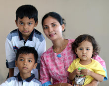 Load image into Gallery viewer, Batik Silk Patterned Scarf - Jade Princess | NOVICA