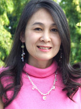 Load image into Gallery viewer, Artisan Crafted Rose Quartz Wristband Bracelet - Waves | NOVICA