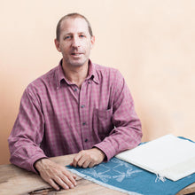 Load image into Gallery viewer, Grey Plaid Alpaca Blend Boucle Throw with Fringe from Peru - Grey Boucle | NOVICA