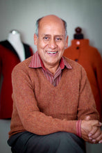 Load image into Gallery viewer, Red Baby Alpaca and Wool Coat with Flared Design from Peru - Red Classic | NOVICA
