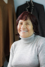 Load image into Gallery viewer, Alpaca Blend Ruana in Caramel from Peru - Cozy Holiday in Caramel | NOVICA