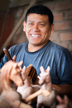 Load image into Gallery viewer, Semi-Minimalist Horse-Themed Cedar Wood Sculpture - Sophisticated Horse | NOVICA