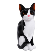 Load image into Gallery viewer, Albesia Wood Cat Sculpture - Housecat | NOVICA