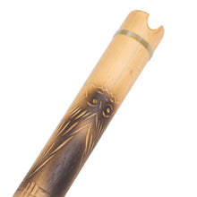 Load image into Gallery viewer, Peruvian Bamboo Quena Flute - Night Owl | NOVICA