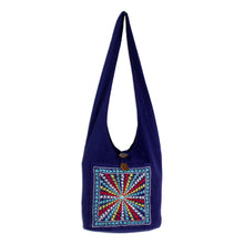 Load image into Gallery viewer, Cotton handbag - Starburst | NOVICA