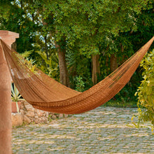 Load image into Gallery viewer, Rope Hammock (Single) - Glowing Copper | NOVICA