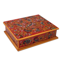 Load image into Gallery viewer, Hand Crafted Peruvian Wood Jewelry Box - Passion | NOVICA