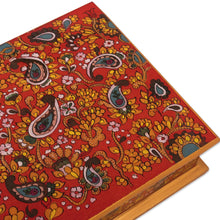 Load image into Gallery viewer, Hand Crafted Peruvian Wood Jewelry Box - Passion | NOVICA