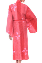 Load image into Gallery viewer, Women's Fair Trade Indonesian Red Batik Robe - Kissed by Crimson | NOVICA