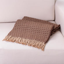 Load image into Gallery viewer, Throw - Cocoa and Cream | NOVICA