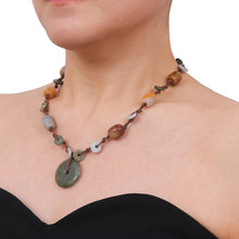 Load image into Gallery viewer, Handcrafted Jade Beaded Necklace - Ultimate Harmony | NOVICA