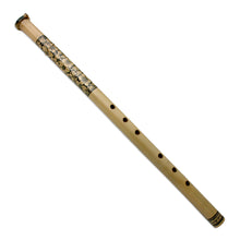 Load image into Gallery viewer, Bamboo flute - Jasmine Lattice | NOVICA