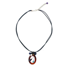 Load image into Gallery viewer, Handcrafted Agate Necklace - Lush Cosmos | NOVICA