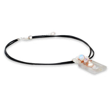 Load image into Gallery viewer, Pearl and Agate Pendant Necklace - Balloons | NOVICA