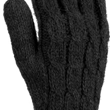 Load image into Gallery viewer, Alpaca Wool Gloves from Peru - Lush Grey | NOVICA