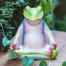 Load image into Gallery viewer, Wood sculpture - Tree Frog Meditates | NOVICA