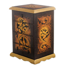 Load image into Gallery viewer, Cedar jewelry box - Royal Legacy | NOVICA