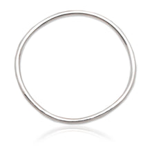 Load image into Gallery viewer, Polished Round Sterling Silver Bangle Bracelet - Simplicity in the Round | NOVICA