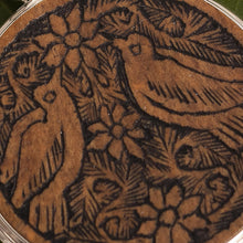 Load image into Gallery viewer, Andean Sterling Silver and Mate Gourd Bird Pendant - Love and Peace | NOVICA