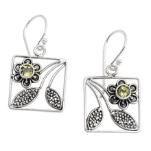 Load image into Gallery viewer, Handcrafted Indonesian Sterling Silver Dangle Earrings - Bali Daisy | NOVICA