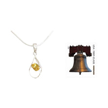 Load image into Gallery viewer, Citrine pendant necklace - Sunny Dawn | NOVICA