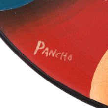 Load image into Gallery viewer, Hand Painted Decorative Plate - Women of the Andes | NOVICA