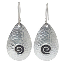 Load image into Gallery viewer, Handcrafted Sterling Silver Dangle Earrings - Kraton Vibe | NOVICA
