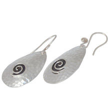 Load image into Gallery viewer, Handcrafted Sterling Silver Dangle Earrings - Kraton Vibe | NOVICA