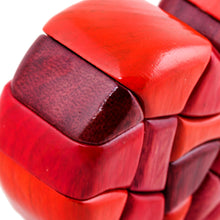 Load image into Gallery viewer, Wood Heart Sculpture Statuette Hand Carved in Peru - Heart of Love | NOVICA