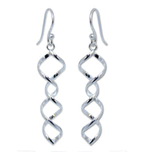 Load image into Gallery viewer, Handmade Sterling Silver Dangle Earrings - Songkran Joy | NOVICA
