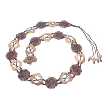Load image into Gallery viewer, Coconut Shell Belt - Thai Forest | NOVICA