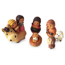 Load image into Gallery viewer, 7 Piece Christmas Ceramic Nativity Scene Hand Made in Peru - Divine Arrival | NOVICA