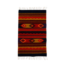 Load image into Gallery viewer, Zapotec wool rug (2x3.5) - Sierra Meadows | NOVICA