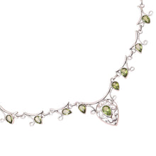 Load image into Gallery viewer, Peridot pendant necklace - Ivy Elegance | NOVICA