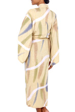 Load image into Gallery viewer, Women's Batik Patterned Robe - Sweet Nuance | NOVICA