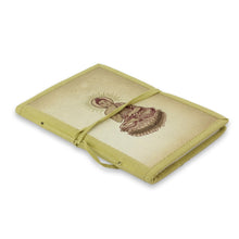 Load image into Gallery viewer, Artisan Crafted Buddhism Journal 48 Blank Handmade Paper - Poetic Buddha | NOVICA