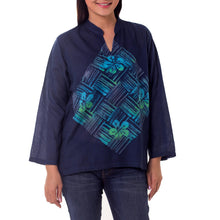 Load image into Gallery viewer, Blue Frangipani Universe