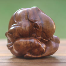 Load image into Gallery viewer, hand Carved Yoga Sculpture - Meditating Yogi | NOVICA