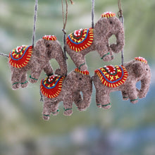 Load image into Gallery viewer, Elephants in Red