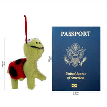 Load image into Gallery viewer, Hand Crafted Wool Animal Ornaments (Set of 4) - Cheerful Creatures | NOVICA