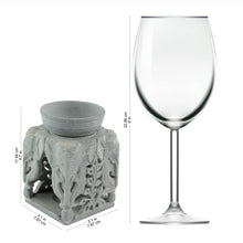 Load image into Gallery viewer, Oil Warmer Hand-carved of Soapstone - Agra Elephants | NOVICA