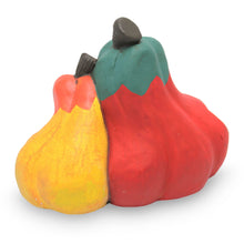 Load image into Gallery viewer, Artisan-Made Pepper-Themed Painted Ceramic Nativity Scene - Pepper Love | NOVICA